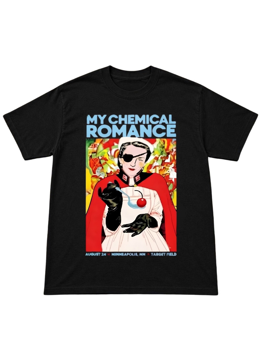 Gildan My Chemical Romance Black Graphic Band Tee